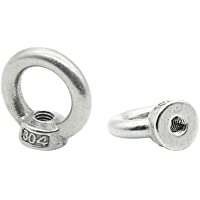 M16 rosca de 2 mm con forma de anillo de elevación de tuerca de acero inoxidable 304- 2 unidades de tuercas roscadas en…
